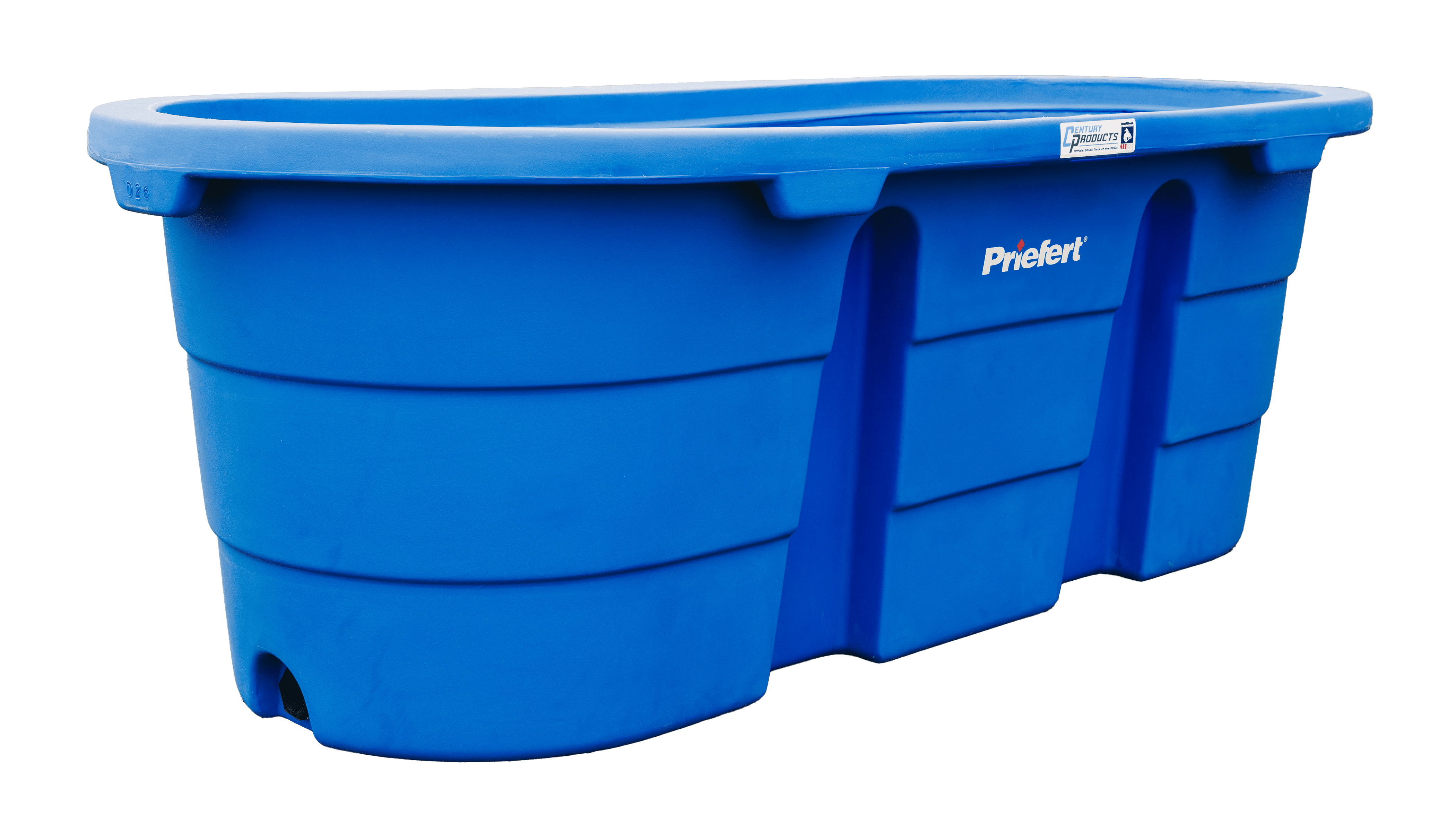 WTOCP224 WTOCP226_LargeAnimal Oval Poly Water Tanks by Century Products